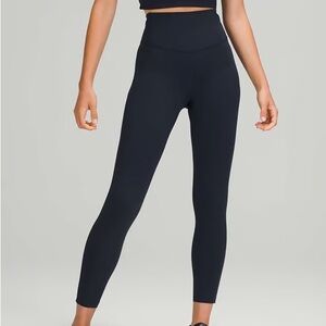 Lululemon Base Pace High-Rise Tight 25" True Navy Size 10
